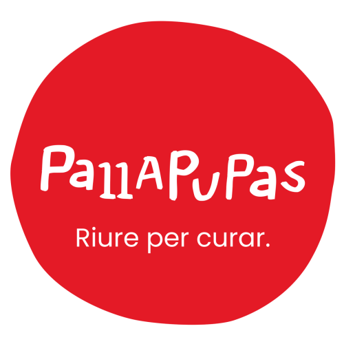 Logotip de Pallapupas: Riure per curar